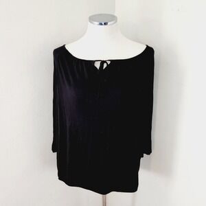 Lane Bryant Tie‎ Front Scoop Neck Top Women's Size 14/16
